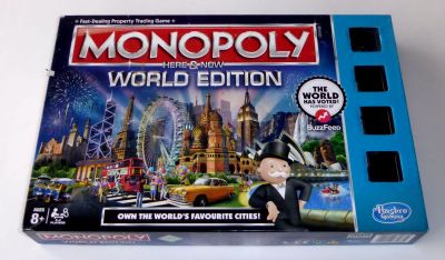 Monopoly World Edition
Own the world's favourite cities!
Keywords: World