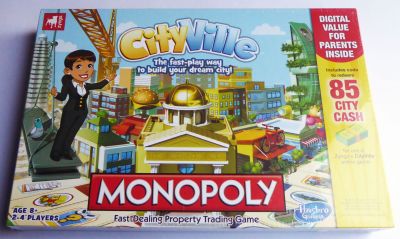 Monopoly CityVille
The fast-play way to build your dream city!
Keywords: CityVille