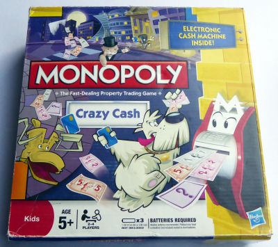 Monopoly Crazy Cash
Electronic Cash Machine Inside
Keywords: CrazyCash;ElectronicCashMachine