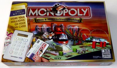 Monopoly Here & Now Electronic Banking
Store your millions on your bank card
Keywords: ElectronicBanking;Here&Now