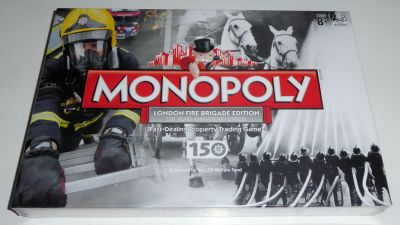 Monopoly London Fire Brigade Edition
150 Years Anniversary Edition
Keywords: LondonFireBrigade