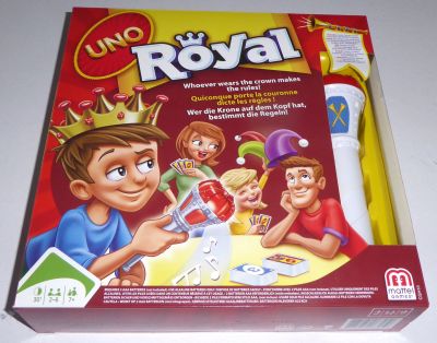 Uno Royal
Whoever wears the crown makes the rules!
Keywords: Royal;Uno