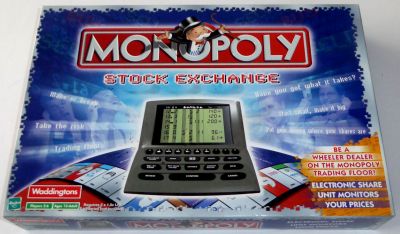 Monopoly Stock Exchange
Be a Wheeler Dealer on the Monopoly Trading Floor?
Keywords: StockExchange