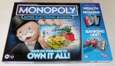 Monopoly Super Electronic Banking
Bank on your card to Own It All!
Keywords: SuperElectronicBanking;ElectronicBanking;Rewards