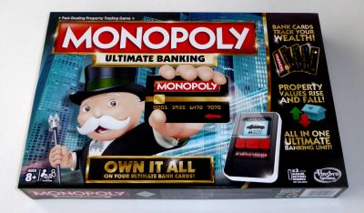 Monopoly Ultimate Banking
OWN IT ALL on your Ultimate Bank Cards!
Keywords: ElectronicBanking;UltimateBanking