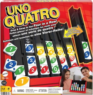 Uno Quatro
Drop & Swap to get Four in a Row!
Keywords: Uno;Quatro